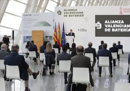 Presentación de la Alianza Valenciana de Baterías.