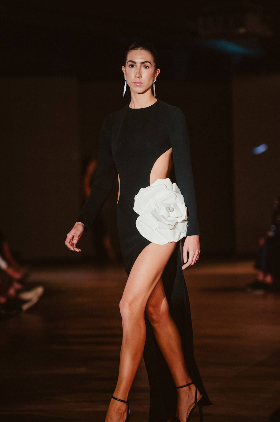 La valenciana Isabel Sanchis viste de gala el Museo Balenciaga