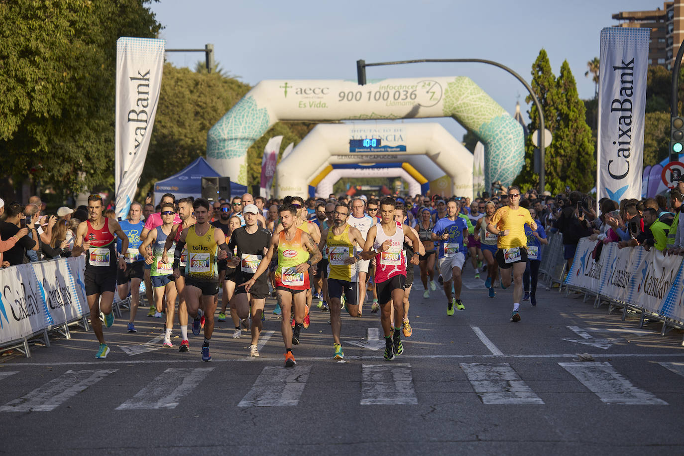 Las mejores imágenes de la Carrera contra el Cáncer 2023