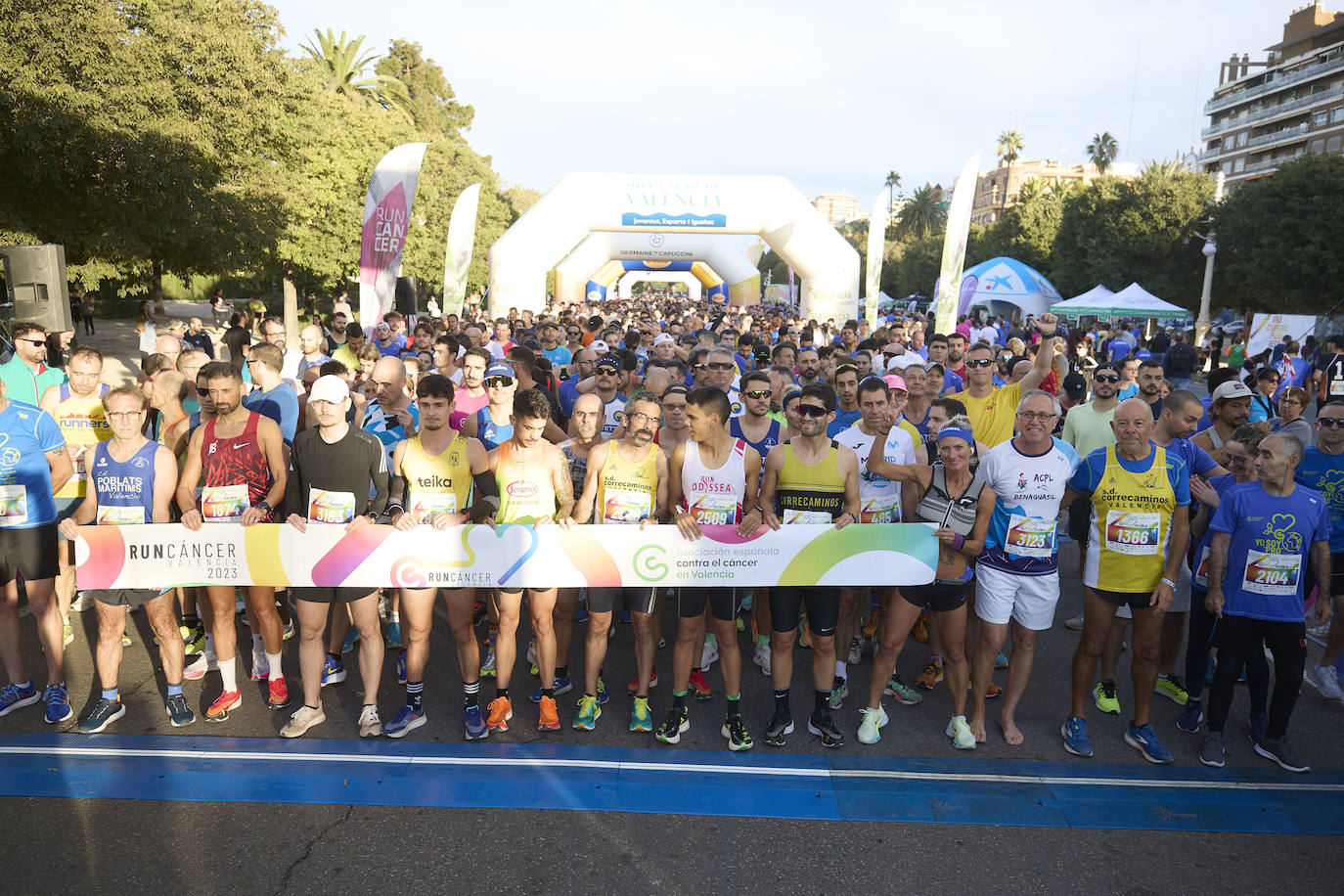 Las mejores imágenes de la Carrera contra el Cáncer 2023