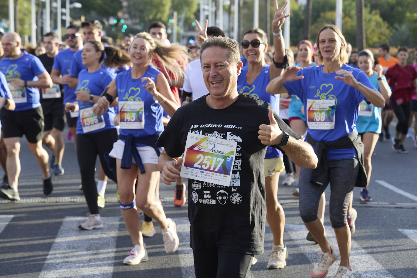 Las mejores imágenes de la Carrera contra el Cáncer 2023