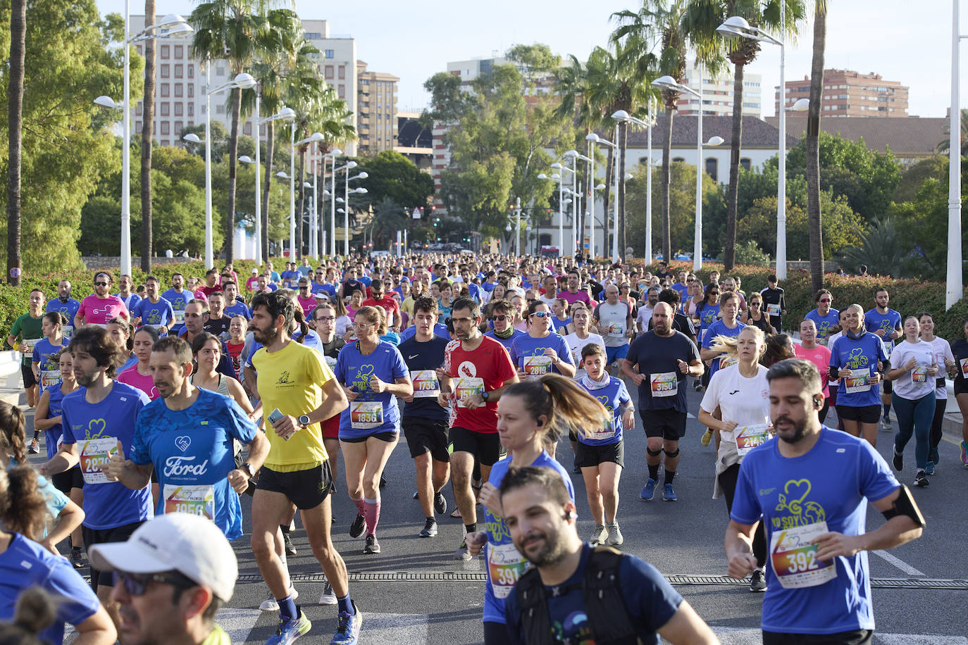 Las mejores imágenes de la Carrera contra el Cáncer 2023