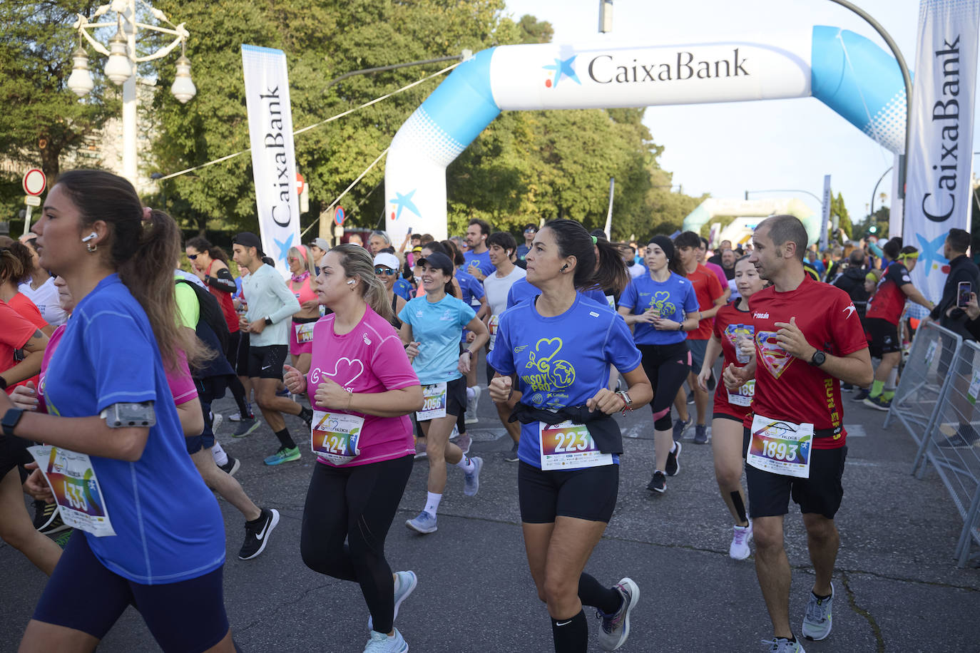 Las mejores imágenes de la Carrera contra el Cáncer 2023