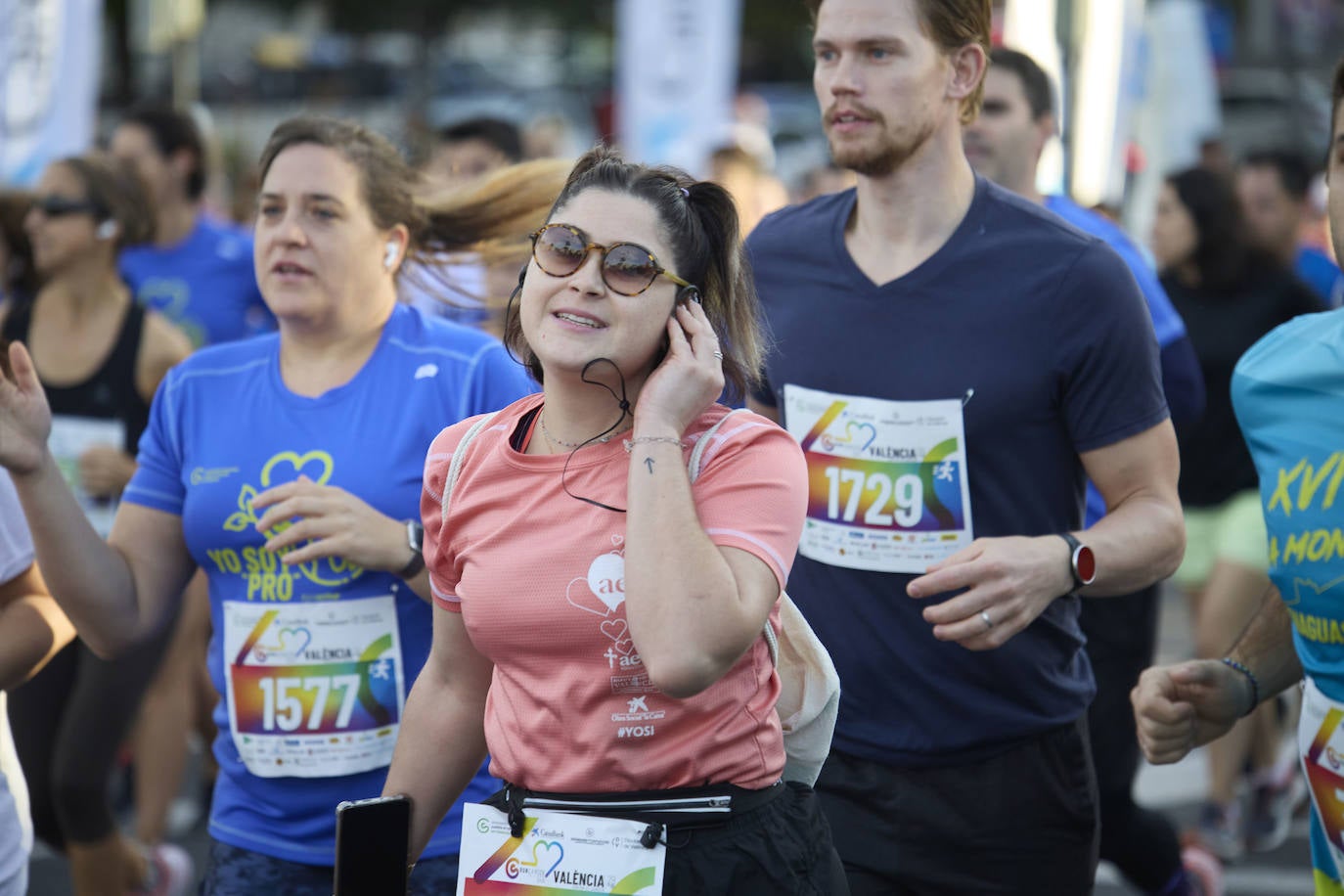 Las mejores imágenes de la Carrera contra el Cáncer 2023