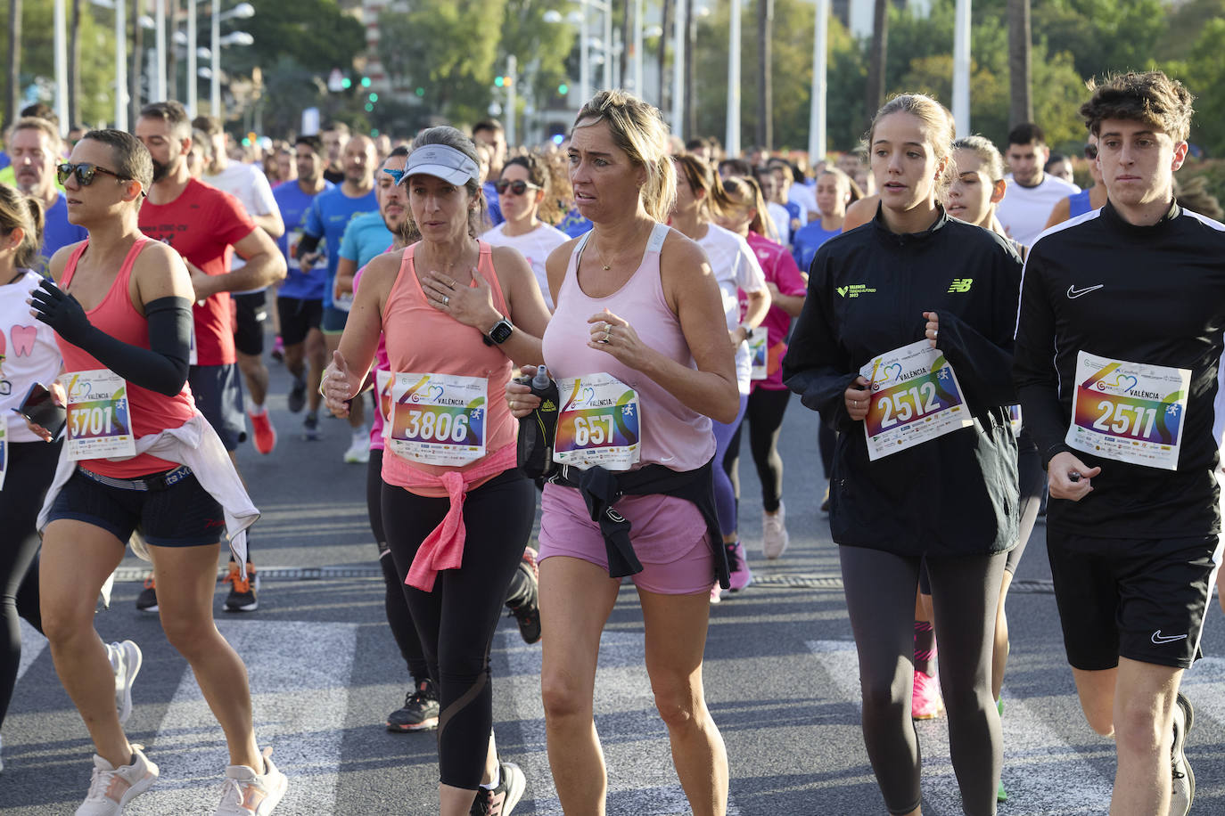 Las mejores imágenes de la Carrera contra el Cáncer 2023