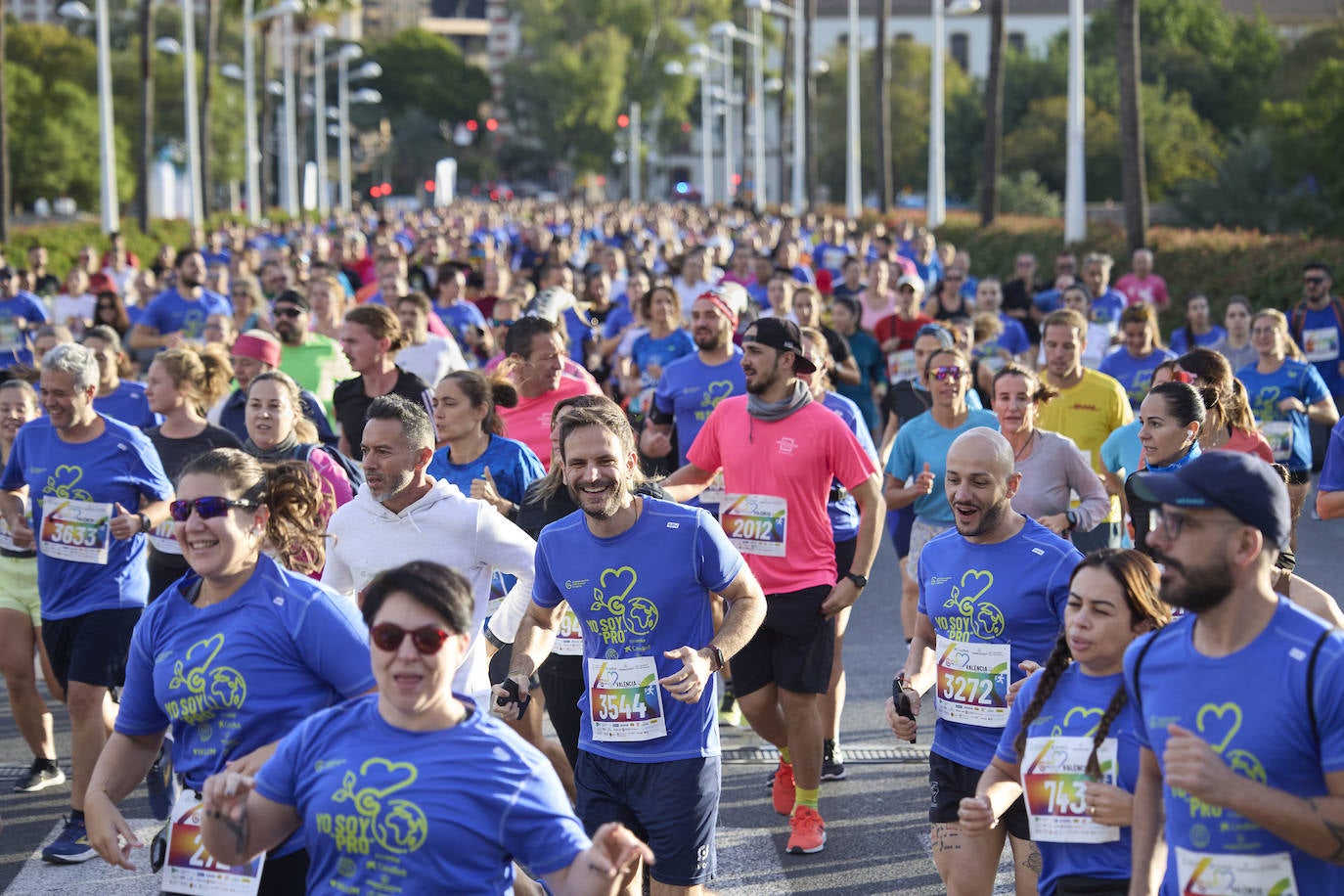 Las mejores imágenes de la Carrera contra el Cáncer 2023