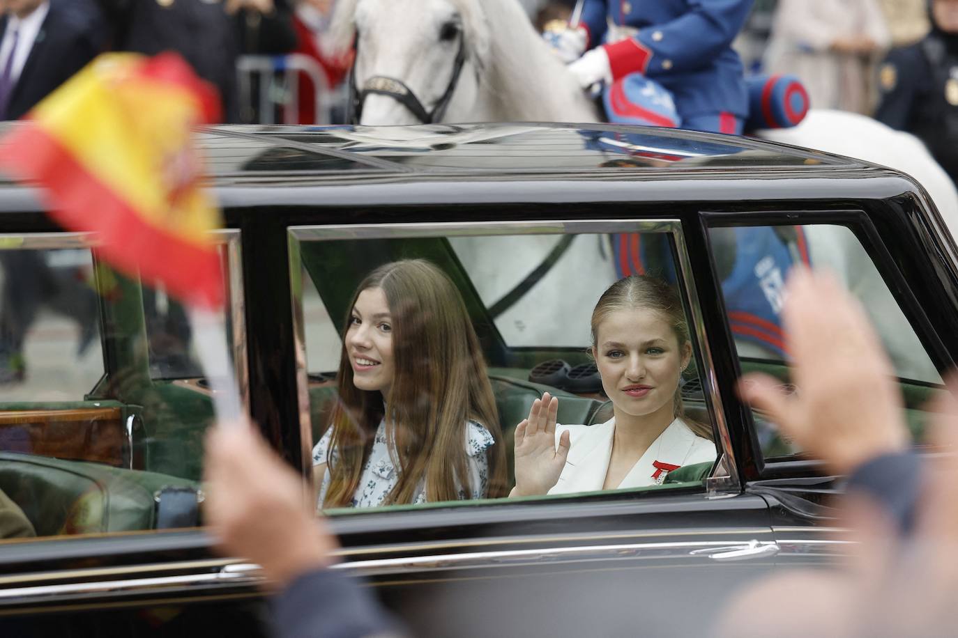 La jura de la princesa Leonor, en imágenes