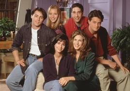 Los actores de la mítica serie 'Friends' en una imagen de archivo.