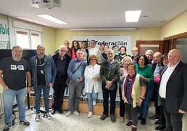 Reprentación valenciana en el consejo de CEAV en Zaragoza.