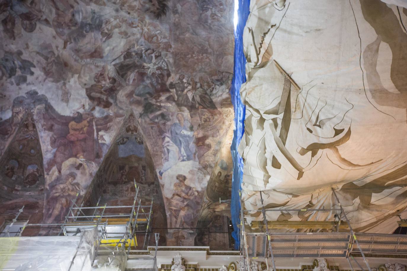 El renacimiento del arte en los frescos de los Santos Juanes