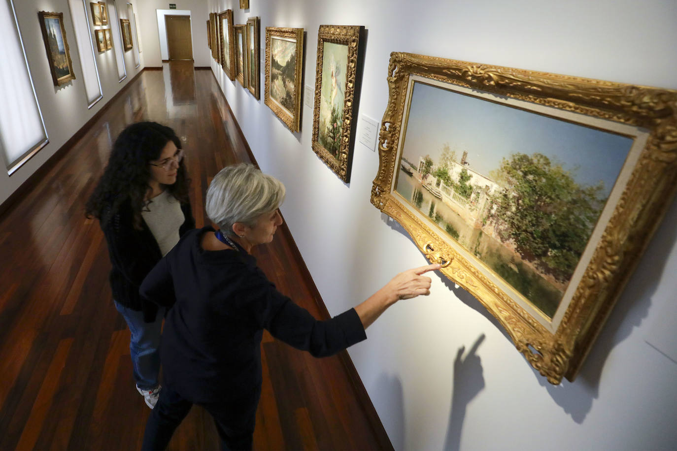 Retrato y paisaje del siglo XIX en El Bellas Artes de Valencia