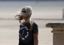 Temporal de viento en Valencia