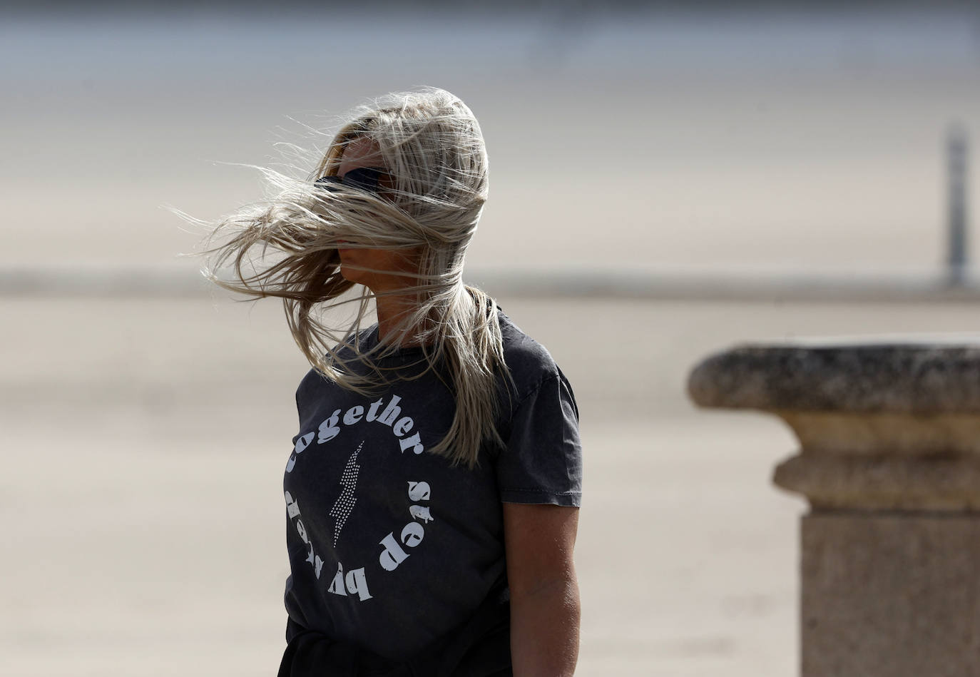 Temporal de viento en Valencia