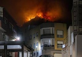 El incendio forestal de Montitxelvo, en imágenes
