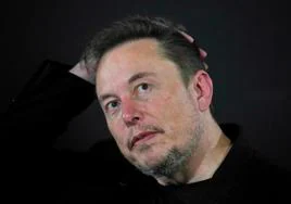 Elon Musk, en una cumbre sobre la seguridad de la IA.