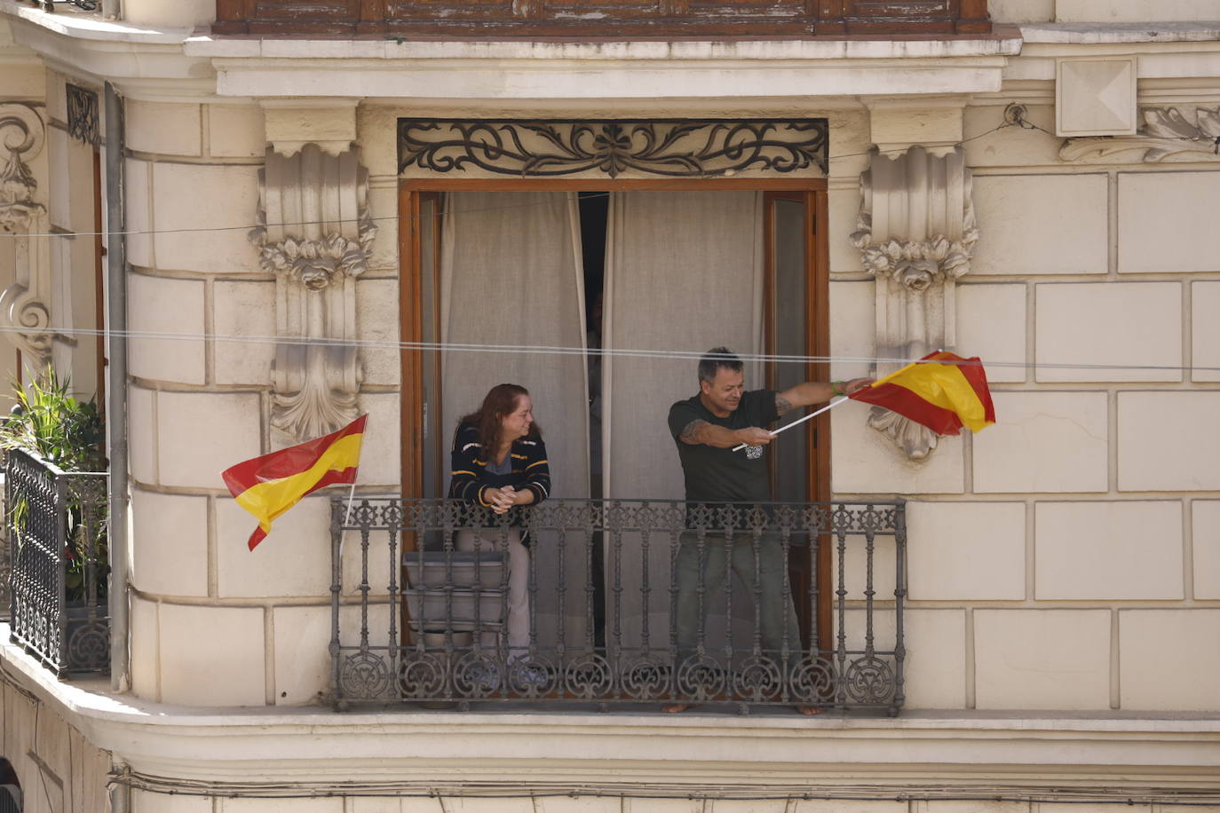 Feijóo llena la concentración en Valencia contra la amnistía
