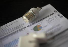 Una factura de la luz.