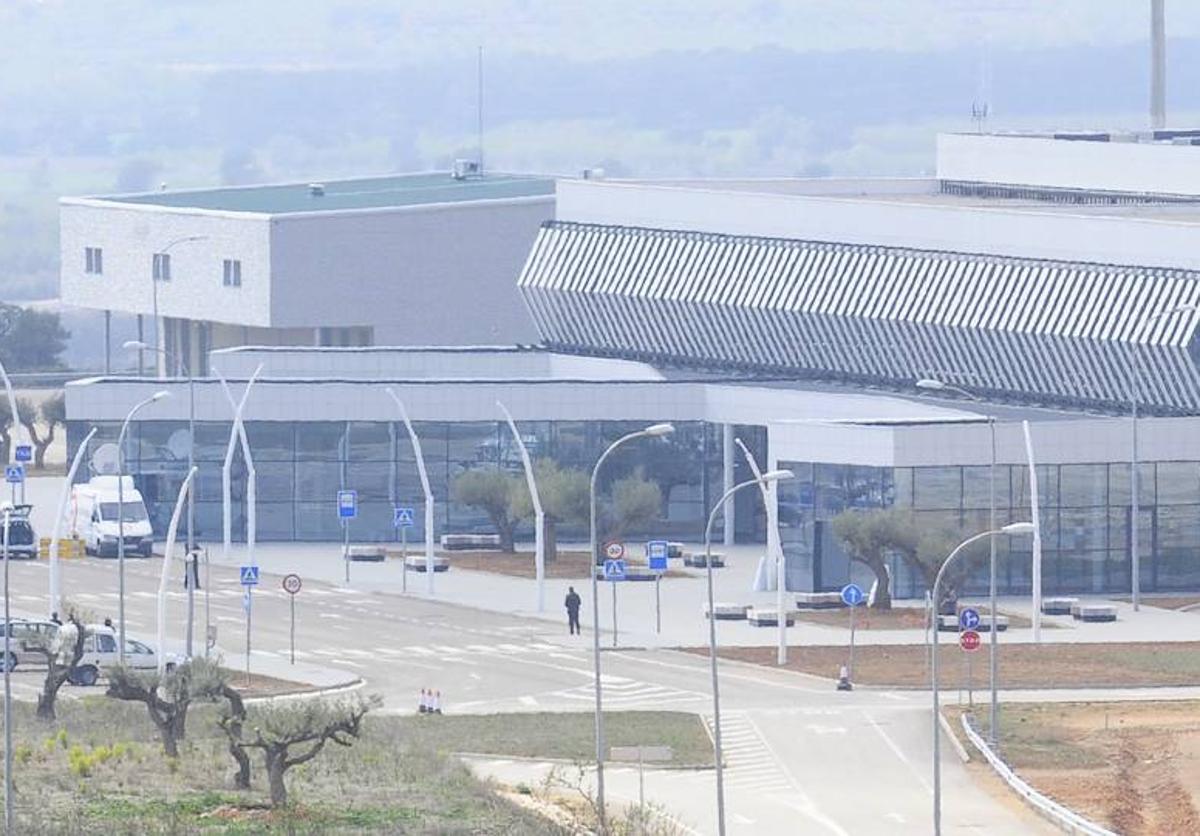 Vista del aeropueto de Castellón.