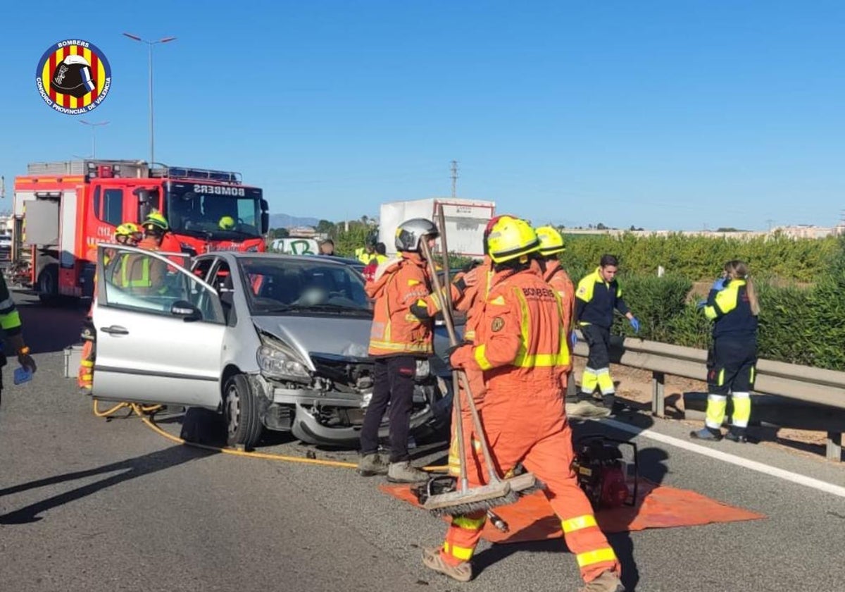 Accidente en Alaquàs.