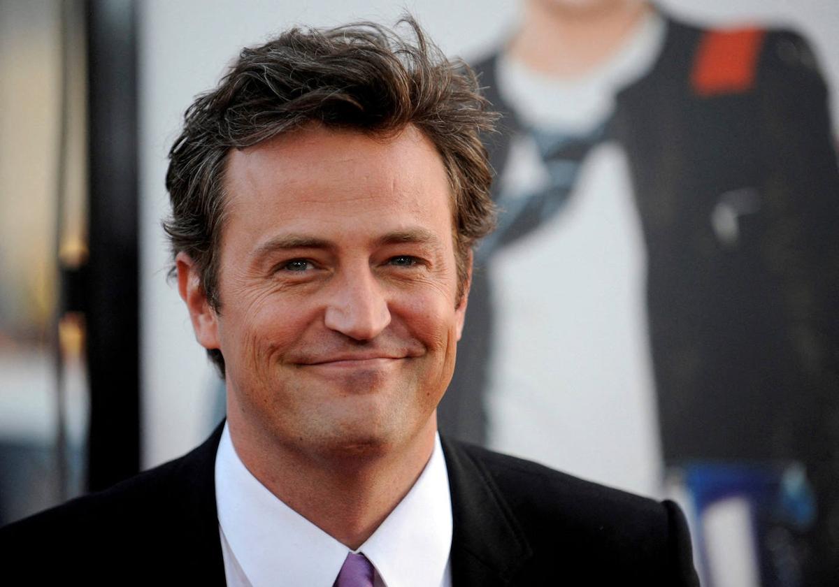 El actor Matthew Perry en una imagen de archivo.