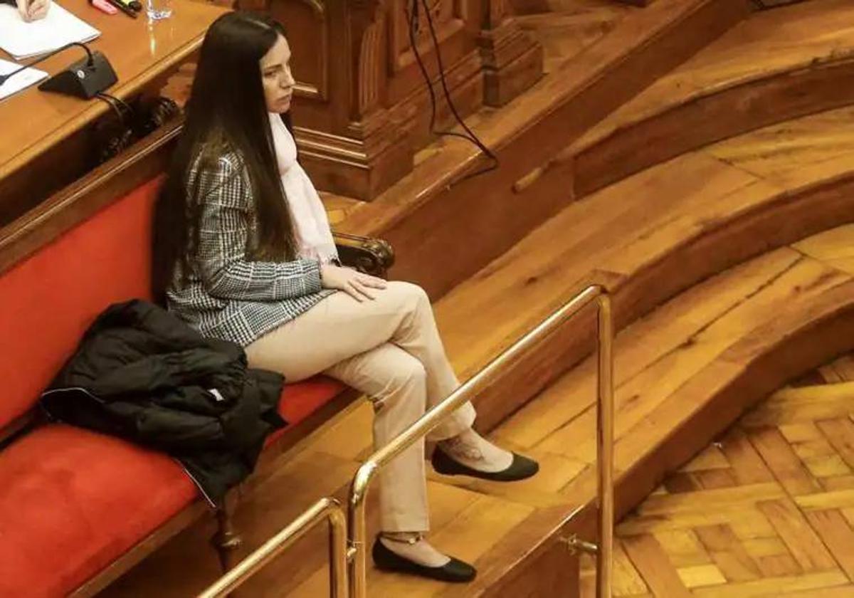 Rosa Peral durante el juicio.