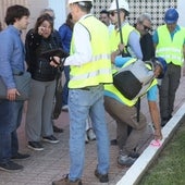 Costas marca los deslindes en Dénia ante la indignación de los vecinos