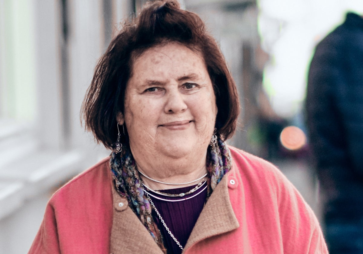 Suzy Menkes es una imagen de archivo.