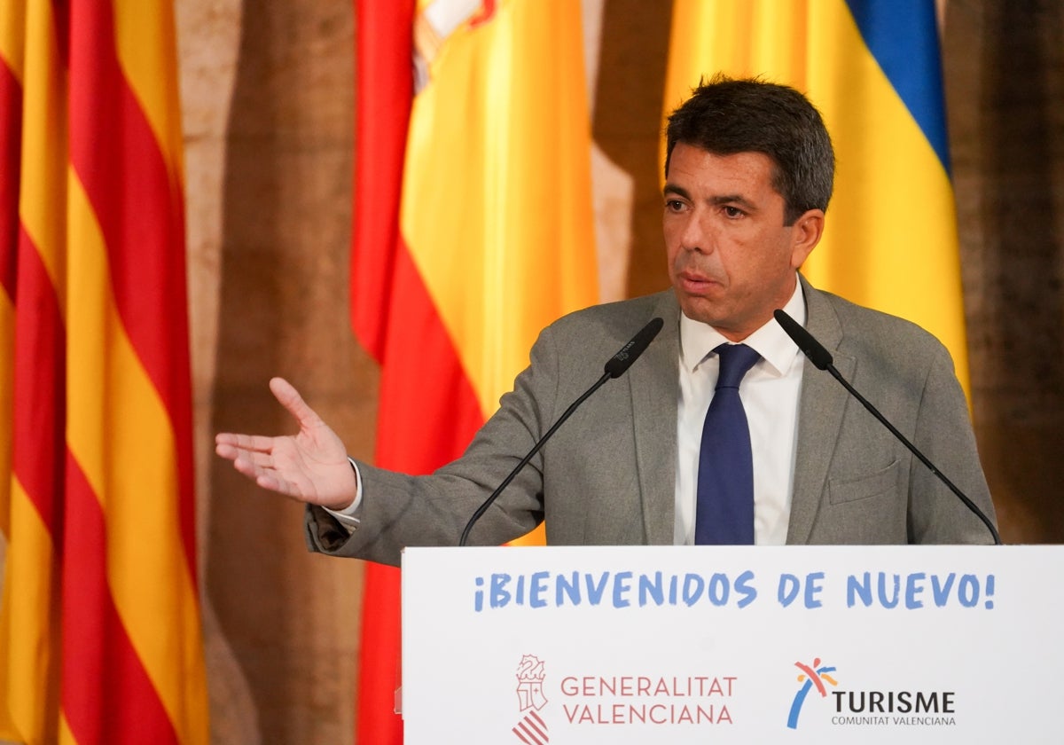 El president de la Generalitat, Carlos Mazón.