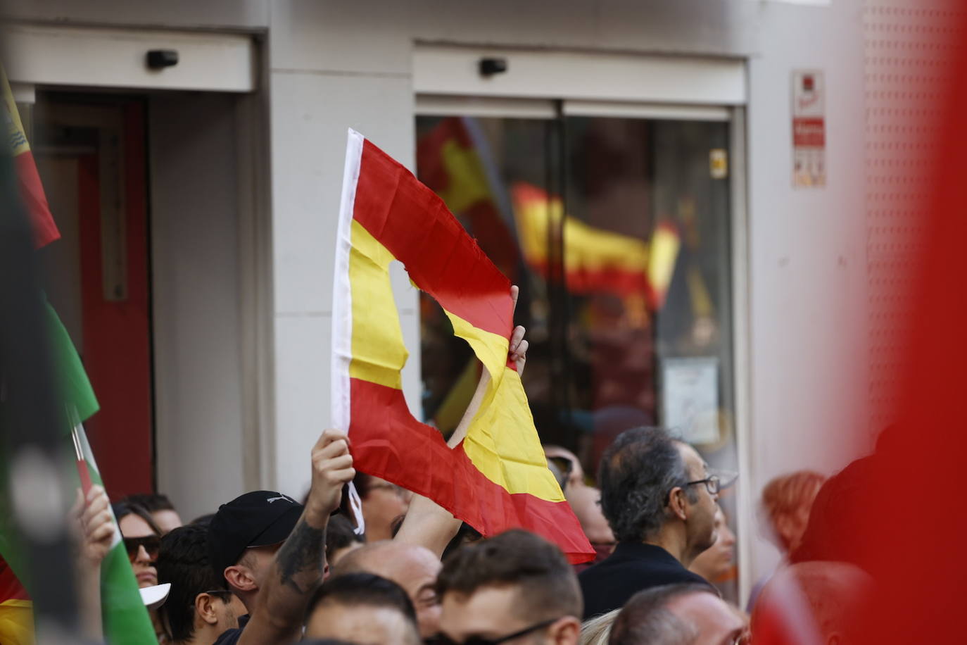 Fotos de la manifestación en Valencia contra la amnistía