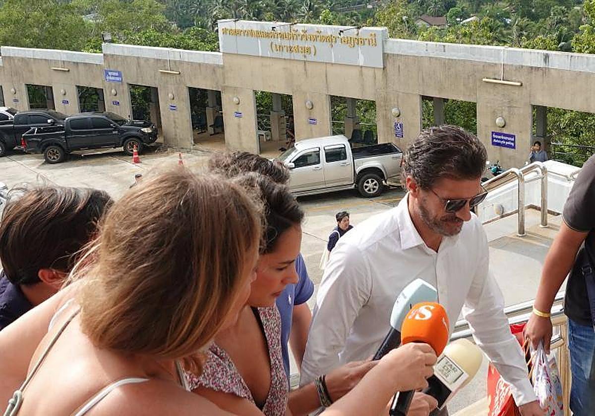 Rodolfo Sancho, este lunes en Tailandia.