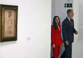 Los reyes inauguran la gran exposición sobre Picasso en el Reina Sofía de Madrid