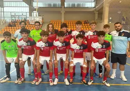 El equipo juvenil del CD Paidos Dénia de esta temporada.