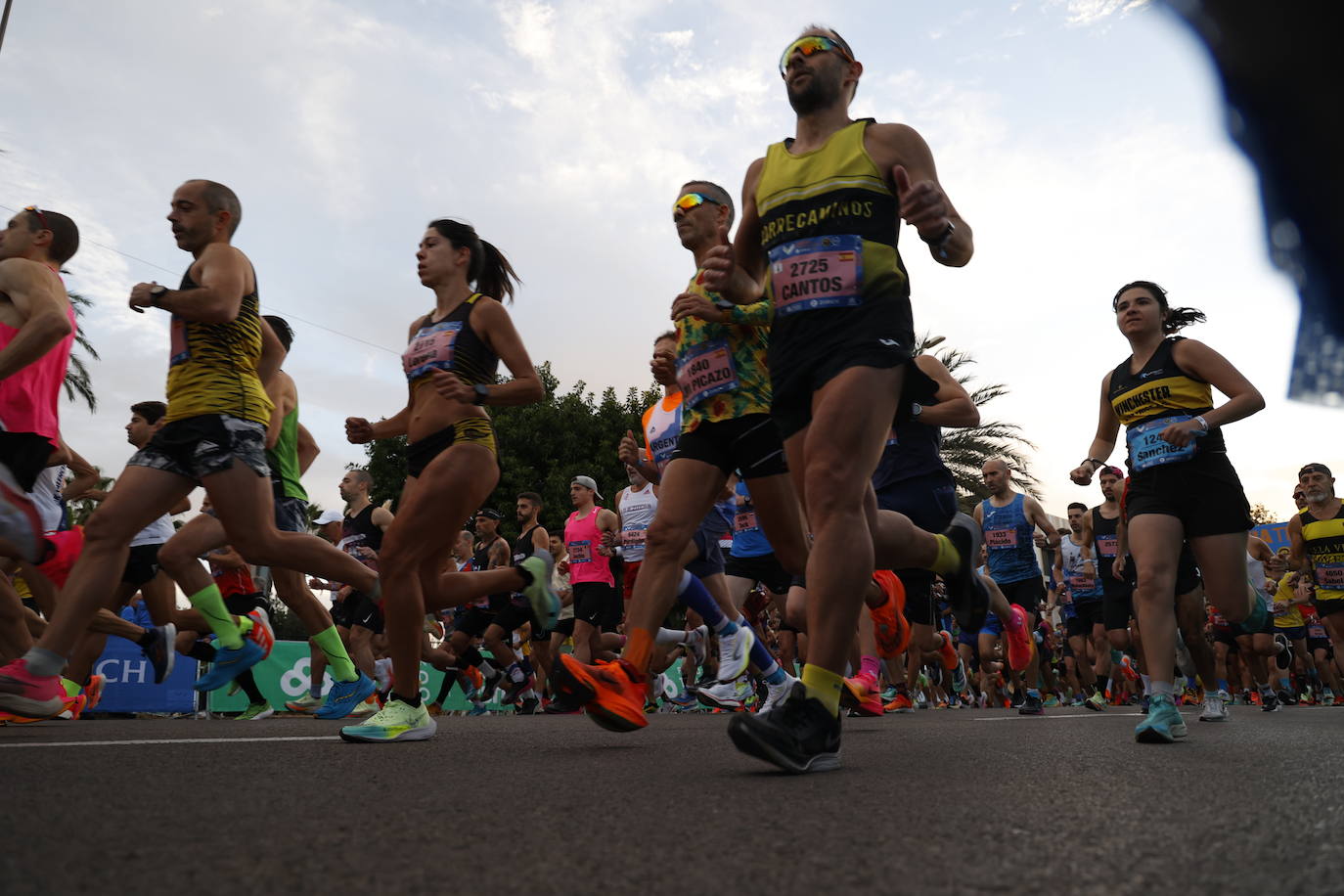 Recorrido del Maratón de Valencia 2023 por barrios, kilómetro a kilómetro