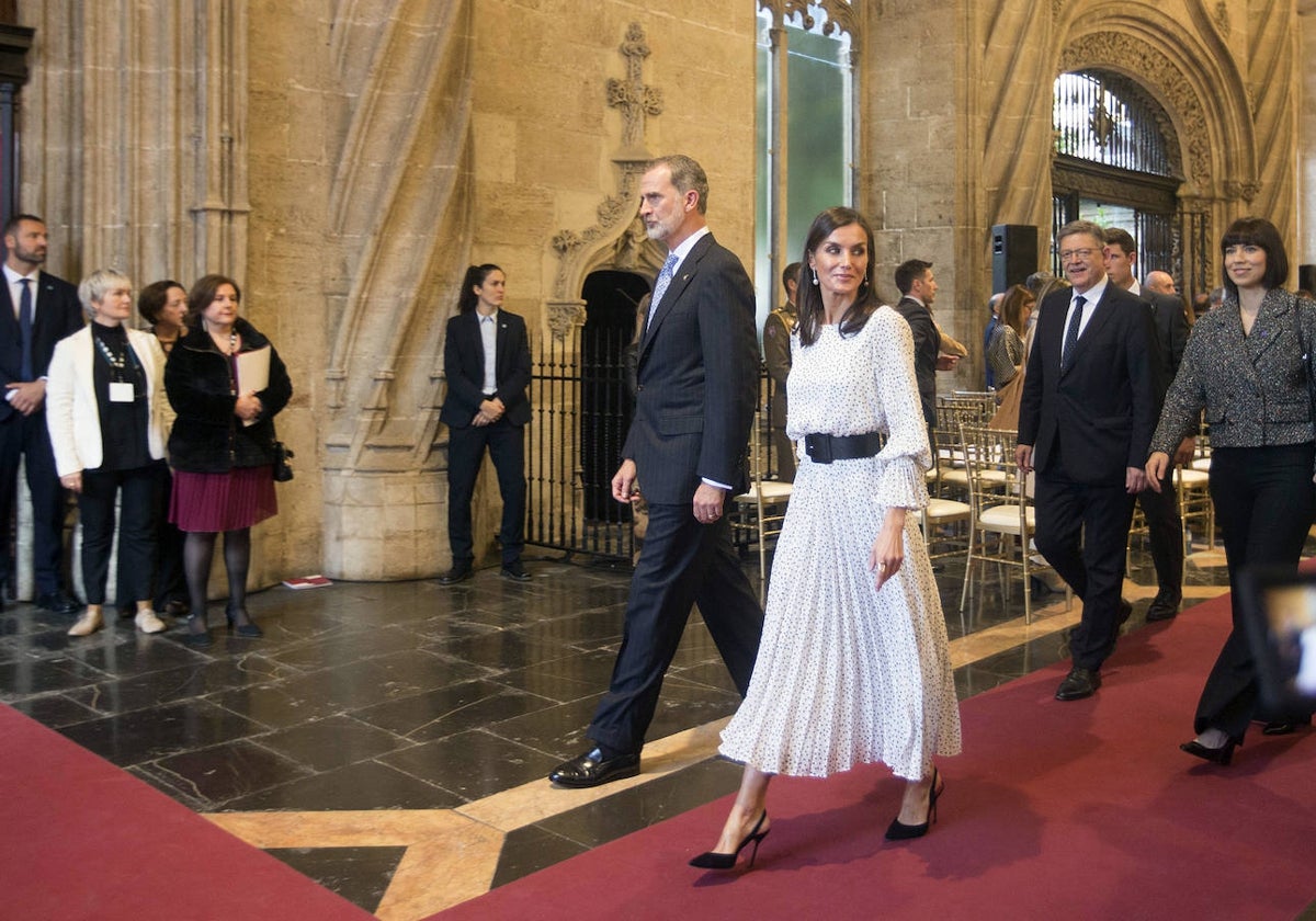 Los Reyes, en la pasada edición de los Premios Rei Jaume I.