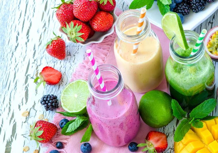 Los batidos de proteína son muy populares entre la gente que hace ejerciocio, especialmente en el gimnasio
