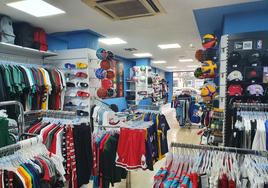 Tienda de Basket Planet en Valencia, que ha vendido durante años miles de productos de baloncesto.