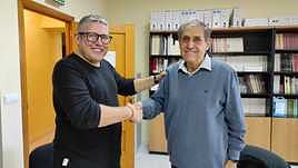 El concejal de Patrimonio con el presidente del CIT.