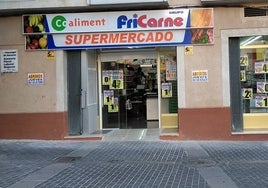 Supermercado de la cadena.