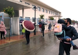 Un colegio en Dénia.