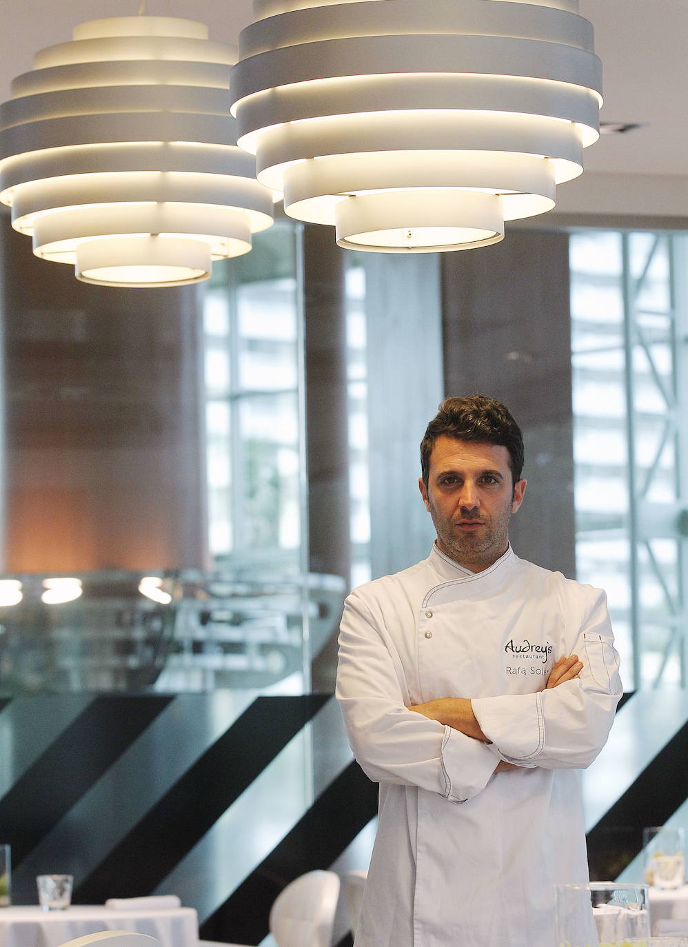 Rafa Soler, chef del restaurante Audrey's en Calpe. Una estrella Michelin.