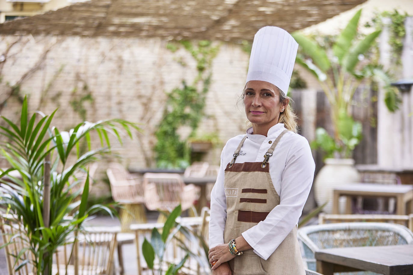 Begoña Rodrigo, restaurante La Salita (Valencia). Una estrella Michelin.