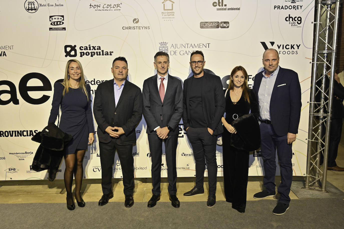 La gala de los Premios FAES reconoce a las mejores empresas del año de la Safor