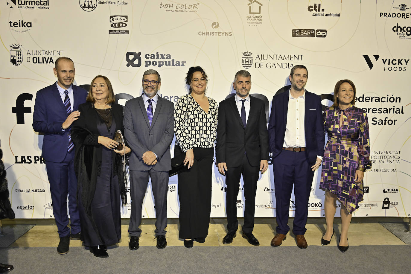La gala de los Premios FAES reconoce a las mejores empresas del año de la Safor