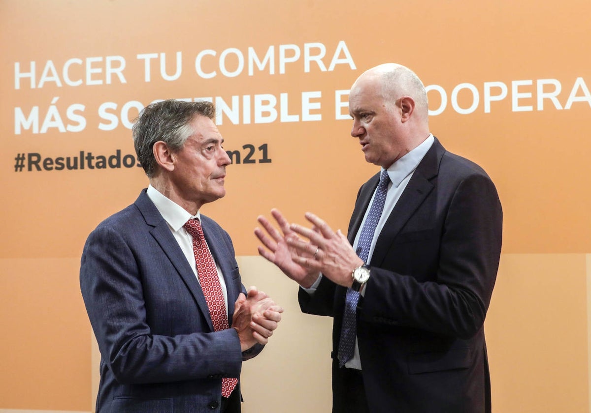 Juan Luis Durich junto a Antonio Rodríguez.