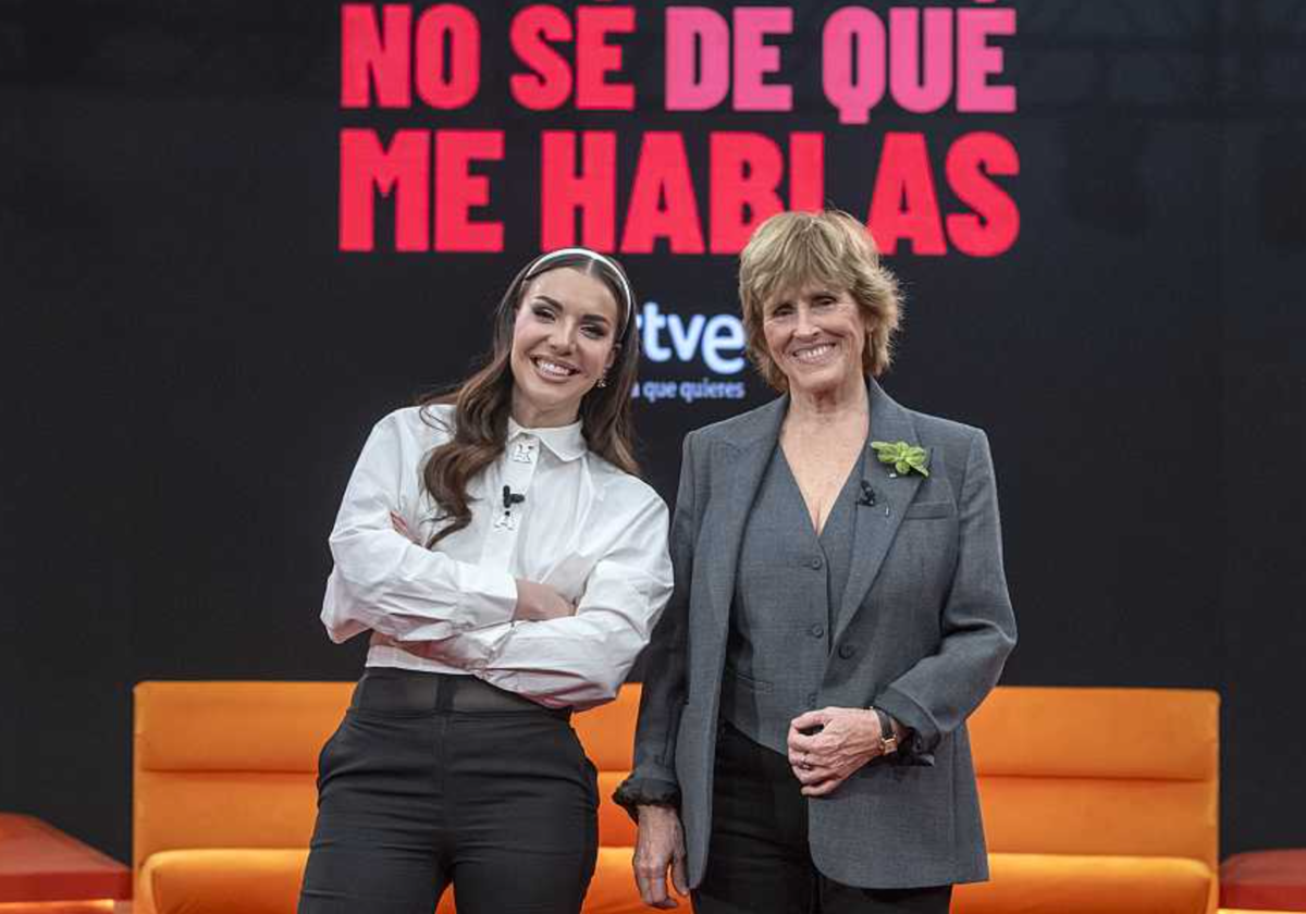 Inés Hernand y Mercedes Milá.