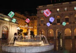 Navidad en Castellón, en una imagen de archivo.