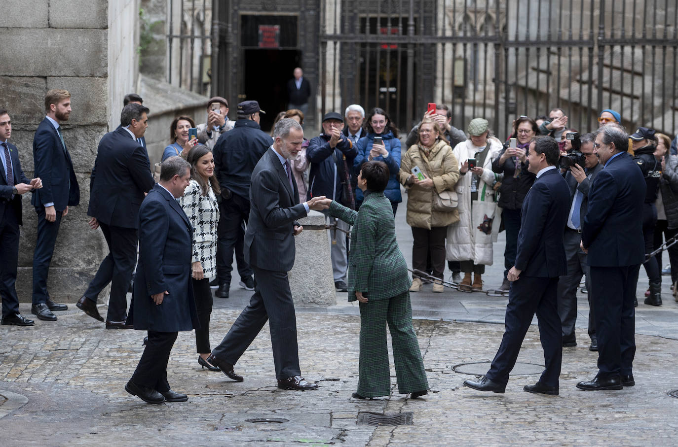 Letizia recupera su chaqueta más icónica