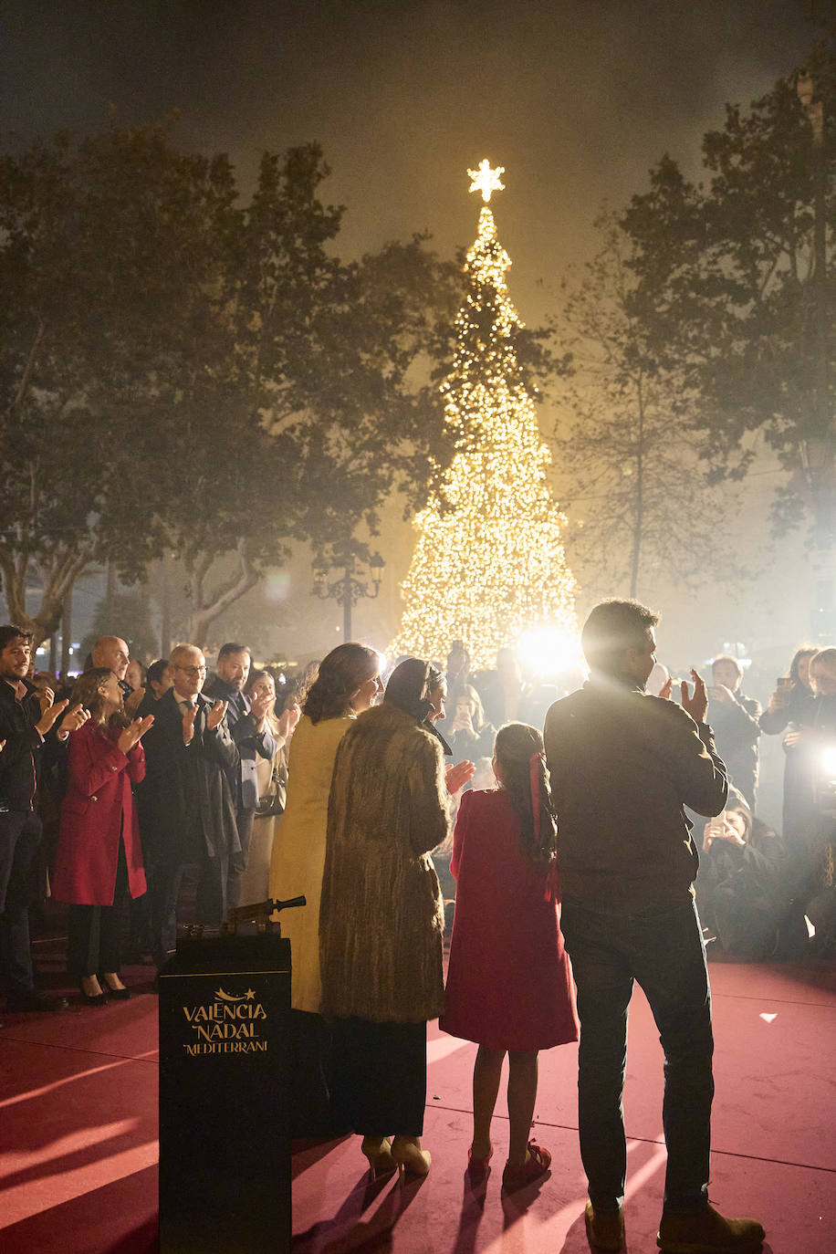 Valencia se ilumina para la Navidad