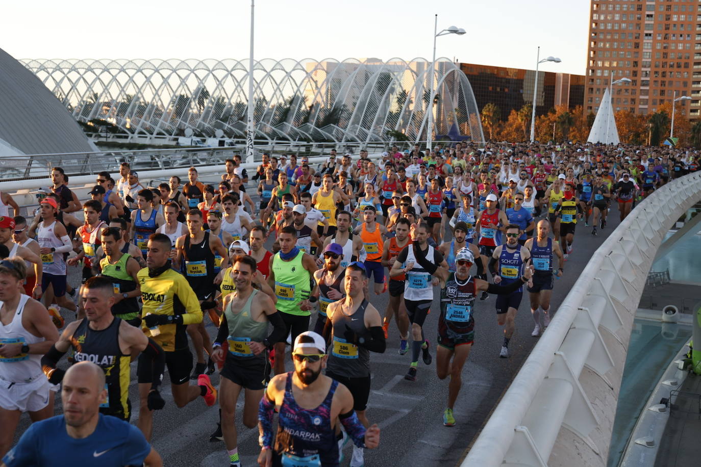 Las fotos más espectaculares del Maratón de Valencia 2023