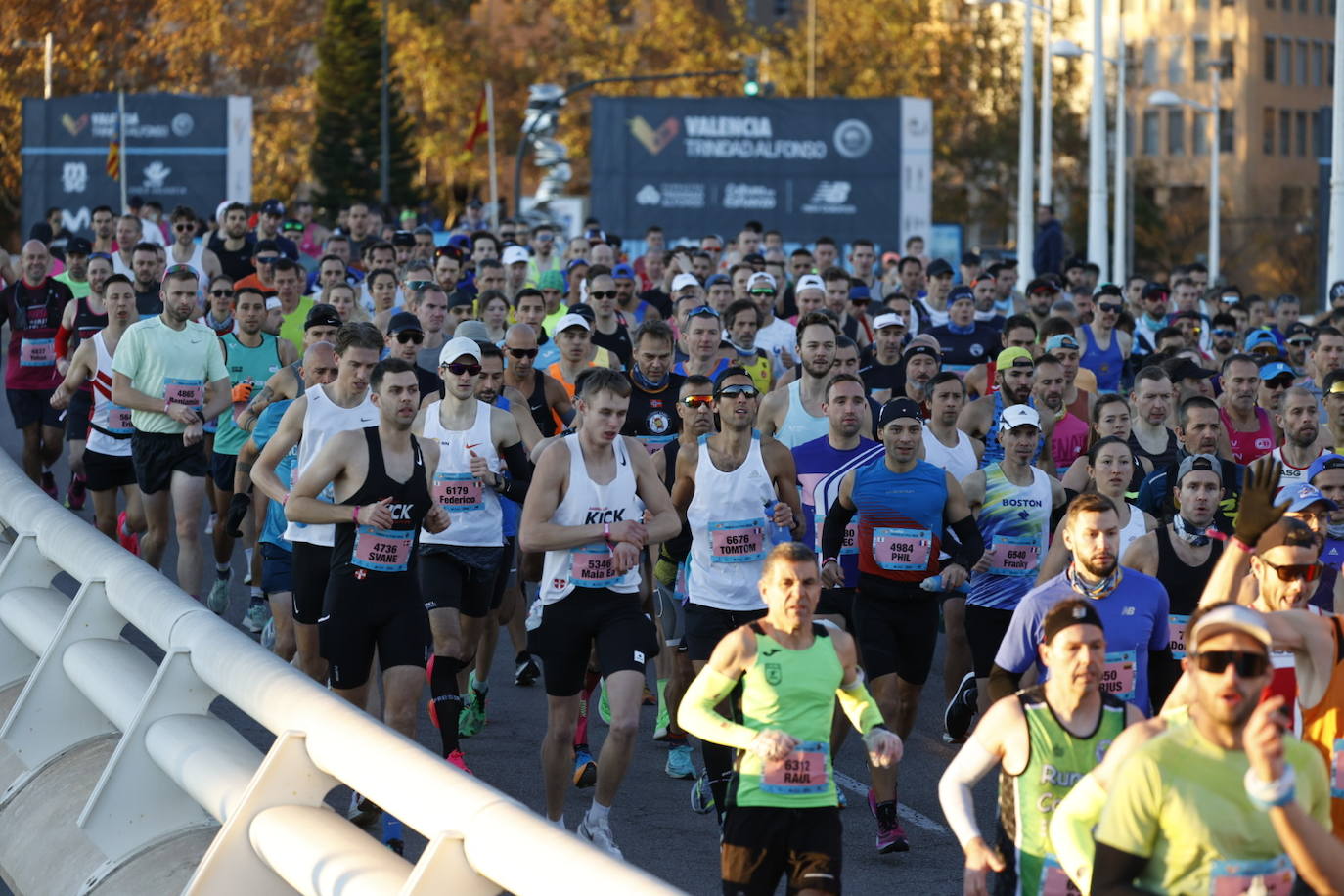 Las fotos más espectaculares del Maratón de Valencia 2023